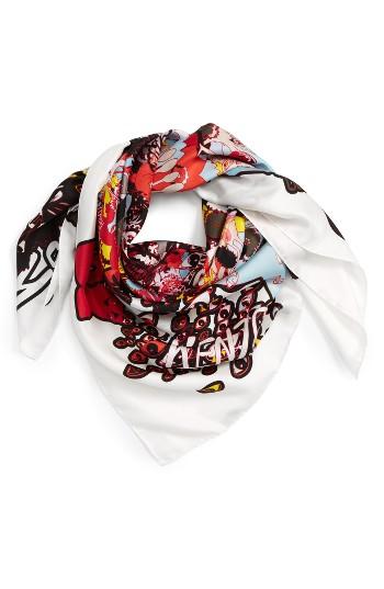 Women's Kenzo Graphic Silk Scarf