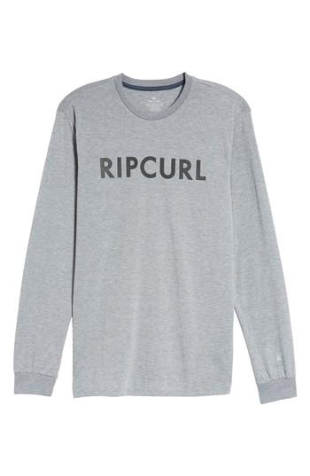 Men's Rip Curl Undertow Tech T-shirt, Size - Grey