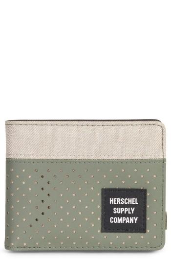 Men's Herschel Supply Co. Roy Aspect Bifold Wallet - Beige