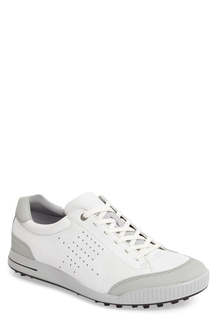 Men's Ecco Street Retro Hm Golf Shoe -5.5us / 39eu - White