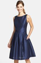 Women's Alfred Sung Dupioni Fit & Flare Dress