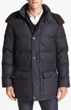 Men's Vince Camuto 680-down Fill Quilted Hooded Parka, Size - Grey