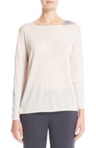 Women's Fabiana Filippi Beaded Cashmere & Silk Sweater