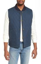 Men's Pendleton Reversible Canvas Vest - Blue