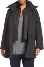 Women's Ellen Tracy A-line Soft Shell Jacket