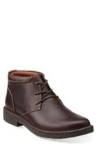 Men's Clarks 'stratton - Limit' Plain Toe Boot M - Brown