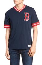 Men's Mitchell & Ness Boston Red Sox - Vintage V-neck T-shirt