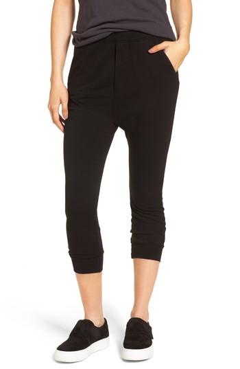 Women's Frank & Eileen Tee Lab Crop Jogger Pants - Black