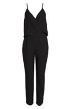 Women's 19 Cooper Deep V-neck Sleeveless Jumpsuit - Black