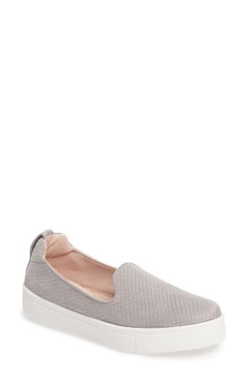 Women's Topshop Temp Slip-on Platform Sneaker .5us / 35eu - Grey