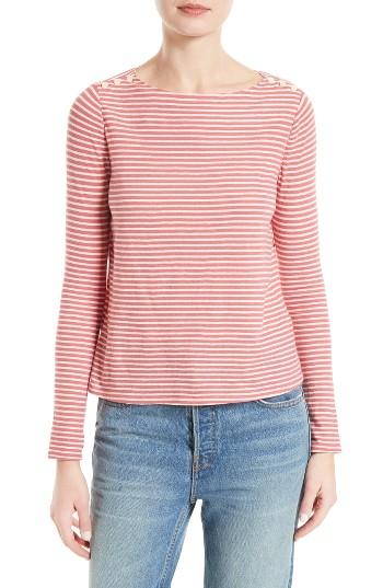 Women's La Vie Rebecca Taylor Stripe Cotton Jersey Top