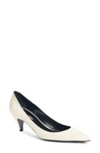 Women's Saint Laurent Pump Us / 39eu - Ivory