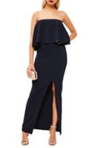 Women's Missguided Strapless Popover Maxi Dress