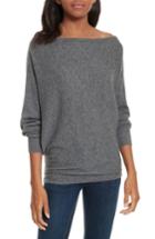 Women's Joie Helice Convertible Cashmere Sweater - Grey