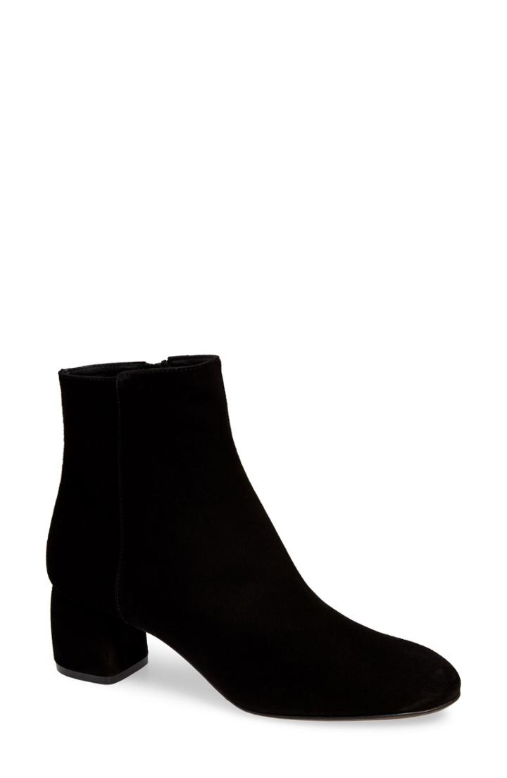 Women's Agl Block Heel Bootie .5us / 35.5eu - Black