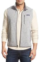 Men's Patagonia 'better Sweater' Zip Front Vest - Grey