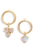 Women's Argento Vivo Sweetheart Mismatched Stone Earrings