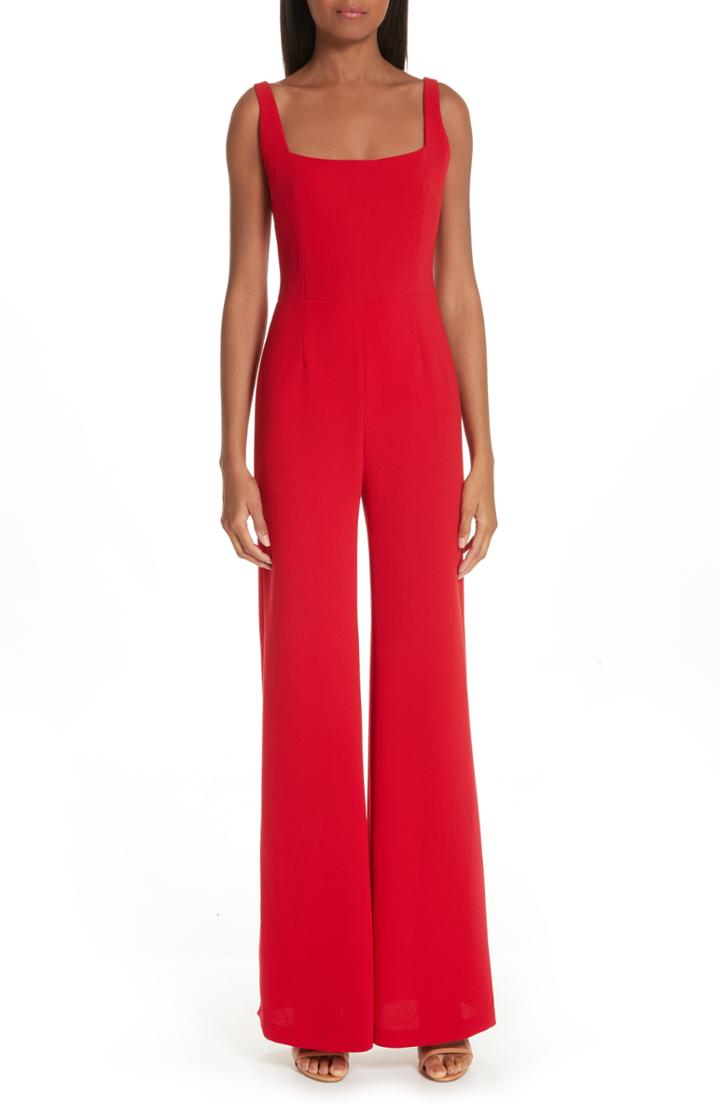Women's Galvan Sunrise Crepe Wide Leg Jumpsuit