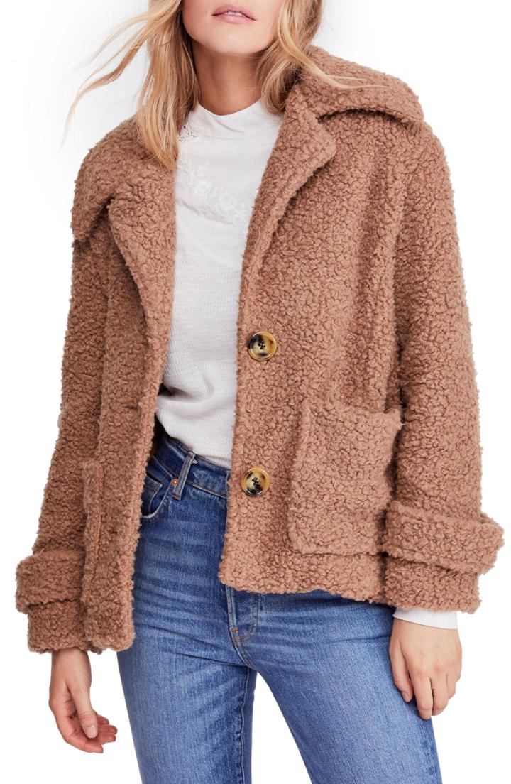 Women's Free People So Soft Peacoat