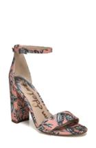 Women's Sam Edelman Yaro Ankle Strap Sandal .5 M - Orange