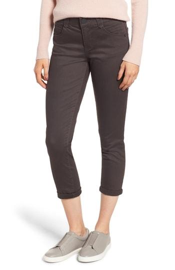 Women's Wit & Wisdom Ab-solution Crop Skinny Pants - Brown