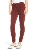 Women's Ag The Legging Corduory Skinny Ankle Jeans - Red