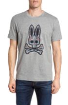 Men's Psycho Bunny Graphic T-shirt (m) - Grey