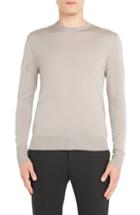 Men's Neil Barrett Wool Blend Sweater - Beige