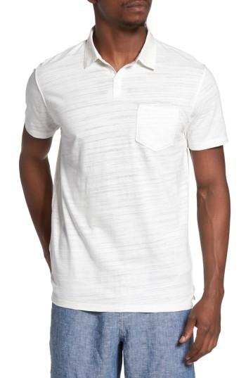 Men's Lucky Brand Johnny Collar Polo - White