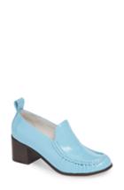 Women's Jeffrey Campbell Rustique Pump .5 M - Blue