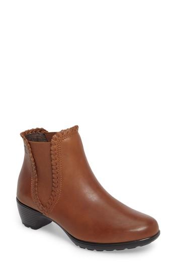 Women's Romika Banja 16 Water Resistant Bootie -6.5us / 37eu - Brown