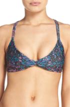 Women's L Space Cross Back Bikini Top