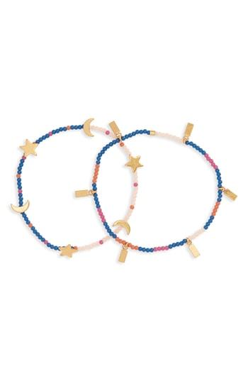 Women's Madewell 2-pack Beaded Bracelets