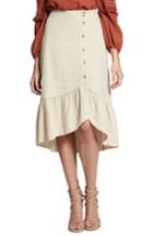 Women's Sanctuary Lola Linen Skirt - Beige