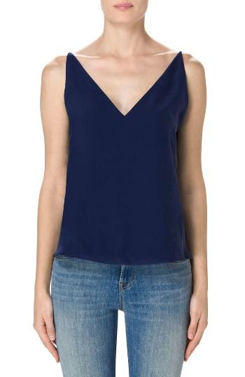 Women's J Brand Lucy Silk Camisole - Blue