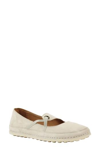 Women's L'amour Des Pieds Denisse Mary Jane Flat .5 M - Beige