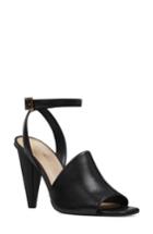 Women's Nine West Quilty Ankle Strap Sandal .5 M - Black
