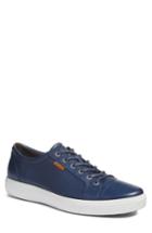 Men's Ecco Soft Vii Lace-up Sneaker -7.5us / 41eu - Blue