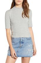 Women's Pst By Project Social T Button Front Crop Tee