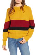 Women's Dreamers By Debut Bold Stripe Sweater - Yellow