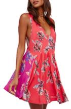 Women's Free People Thought I Was Dreaming Minidress - Red