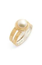 Women's Anna Beck Pearl Double Band Ring