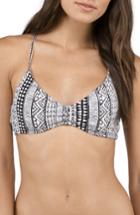 Women's Volcom Locals Only Reversible Bikini Top