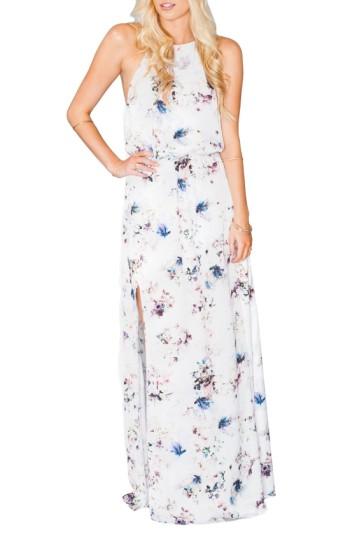 Women's Show Me Your Mumu Heather Chiffon Halter Gown - None