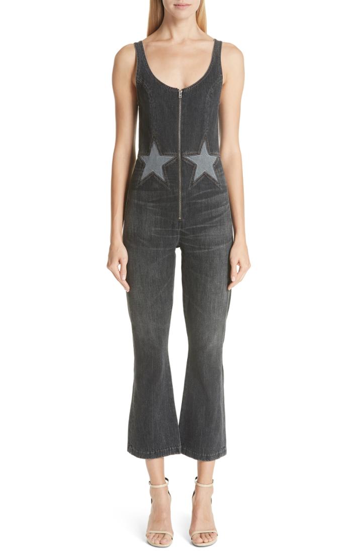 Women's Jean Atelier Star Denim Jumpsuit