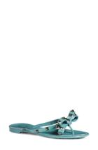 Women's Valentino 'rockstud' Flip Flop Us / 36eu - Blue