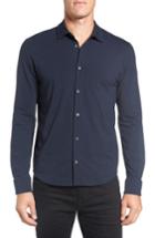 Men's Zachary Prell Aldridge Regular Fit Jersey Sport Shirt - Blue