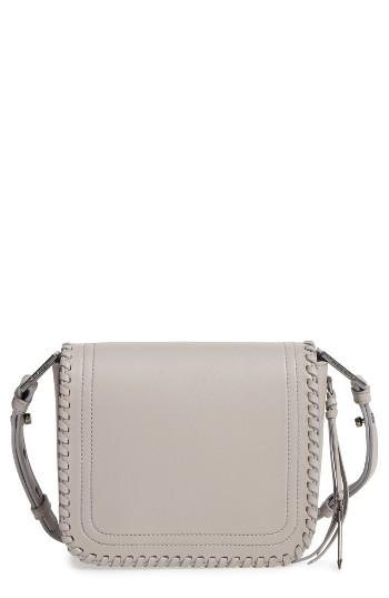 Mackage Nova Leather Crossbody Bag - Grey