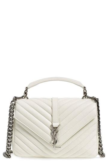 Saint Laurent 'medium Monogram' Quilted Leather Shoulder Bag