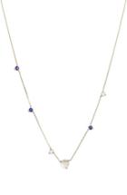 Women's Wwake Sapphire, Diamond & Moonstone Necklace (nordstrom Exclusive)